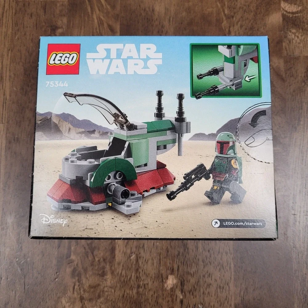 LEGO Star Wars Boba Fett's Starship Microfighter 75344 85 pcs NIB Sealed